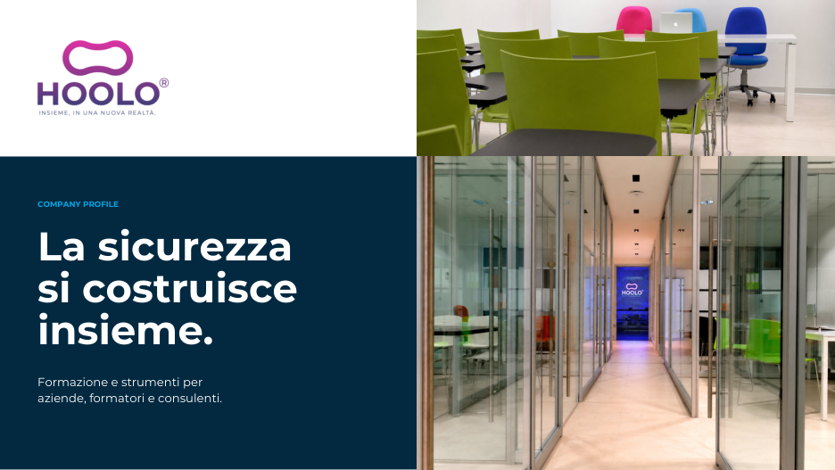 Copertina Company profile Hoolo: La sicurezza si costruisce insieme